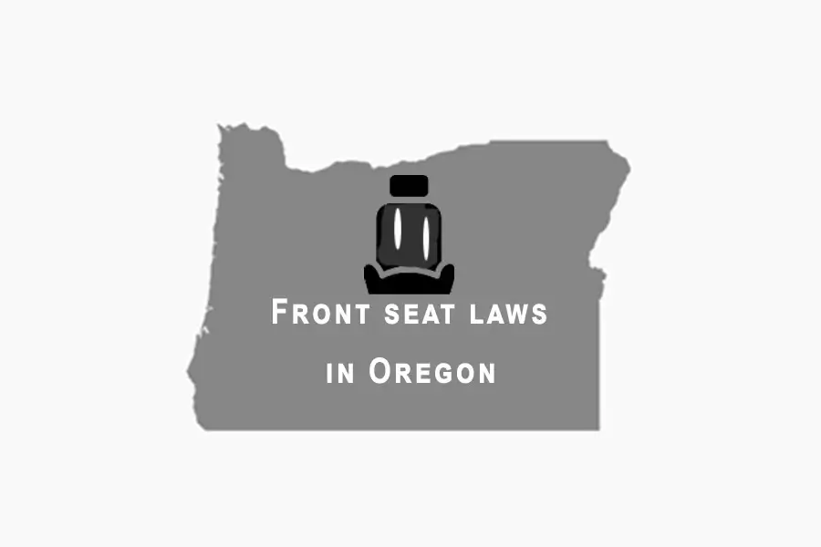 Front seat laws in Oregon 1