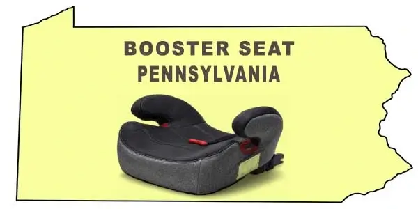 Booster seat requirements in Pennsylvania