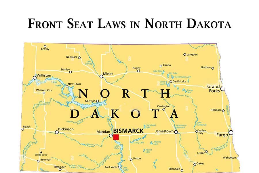 Front Seat Laws in North Dakota